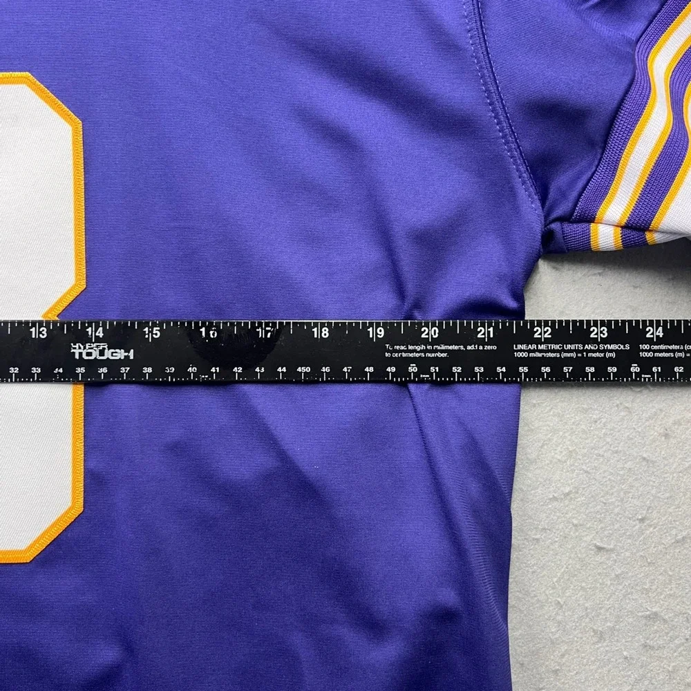 Nike Jordan Addison Minnesota Vikings Purple Game Jersey Mens Small #3‎ NFL New